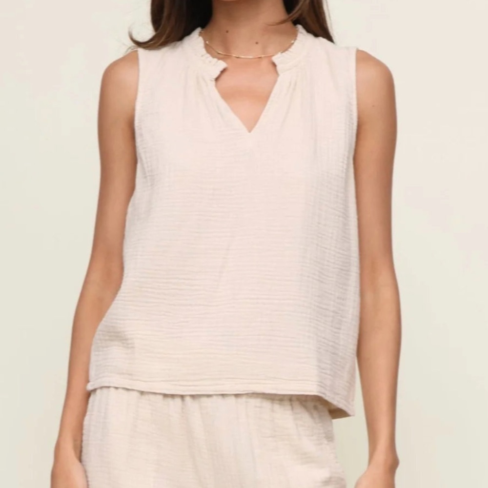 Christy Top ~ Flax